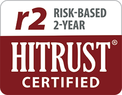 HITRUST r2 Risk-Based 2-Year Certified logo