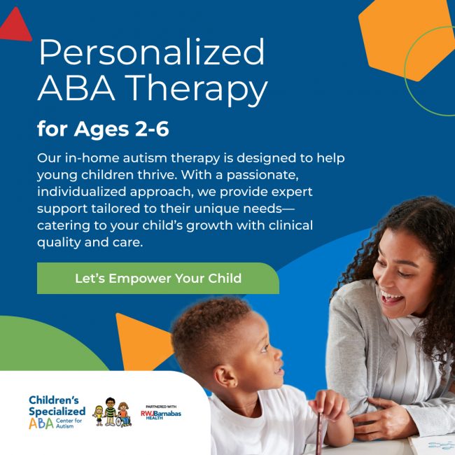 Children's Specialized ABA: Personalized ABA therapy
